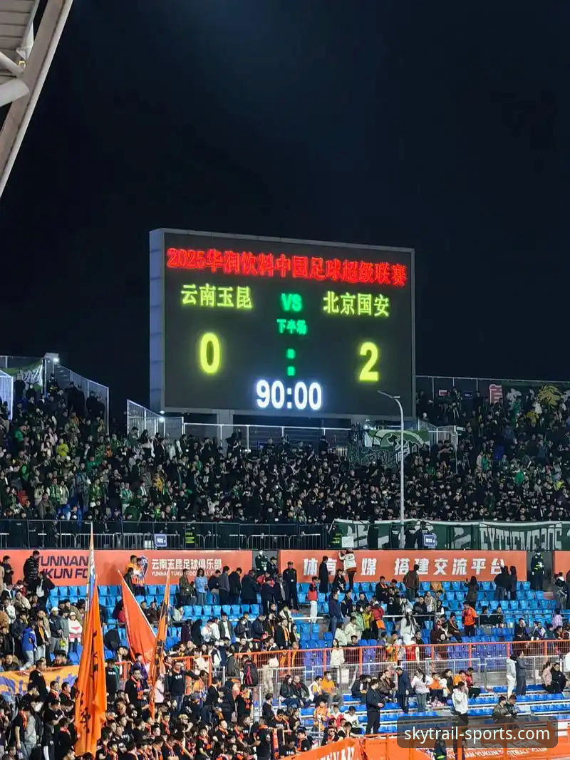 引爆中超第九轮！从云南玉昆3-3北京国安看天行体育观赛完整指南